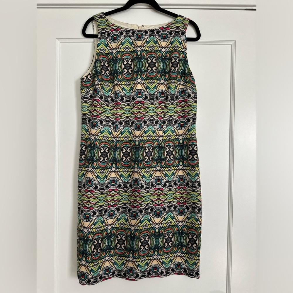 Dress, sleeveless sheath style, size 12